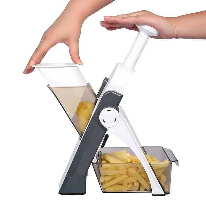 Multifunctional Vegetable Slicer – 5-in-1 Manual Vegetable Cutter